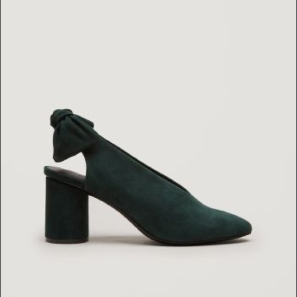 COS slingback bow heels, New, Size 38